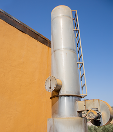Aeration Tower with 30 m3.h capacity
